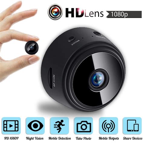 spy cam mini|4K Mini Spy Camera WiFi Hidden Wireless Nanny Cam Small Indoor Ho.